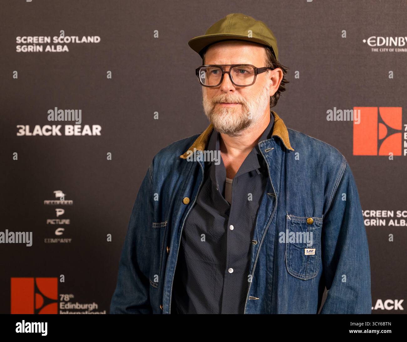 Il regista Barnaby Roper all'Edinburgh International Film Festival, Scozia, Regno Unito Foto Stock