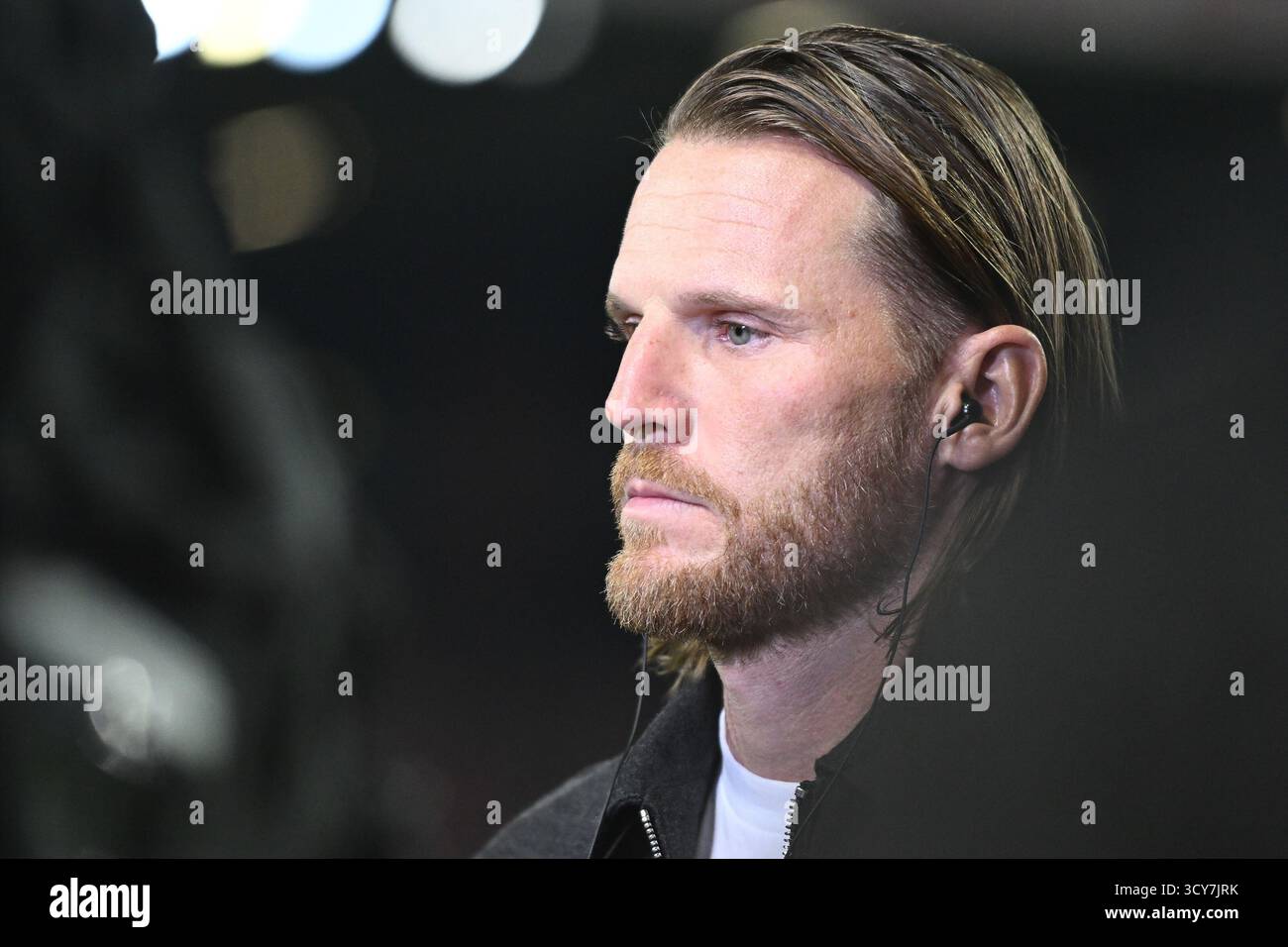 Berlino, Germania. 17 ottobre 2025. Eugen Polanski (Borussia Moenchengladbach, Chef-Trainer) GER, 1.FC Union Berlin gegen Borussia Moenchengladbach, Fussball, Bundesliga, Saison 2025/2026, 7. SPIELTAG, 17.10.2025 (LE NORMATIVE DFL VIETANO QUALSIASI USO DI FOTOGRAFIE COME SEQUENZE DI IMMAGINI E/O QUASI-VIDEO). Foto: Eibner-Pressefoto/Ryan Sleiman credito: dpa/Alamy Live News Foto Stock