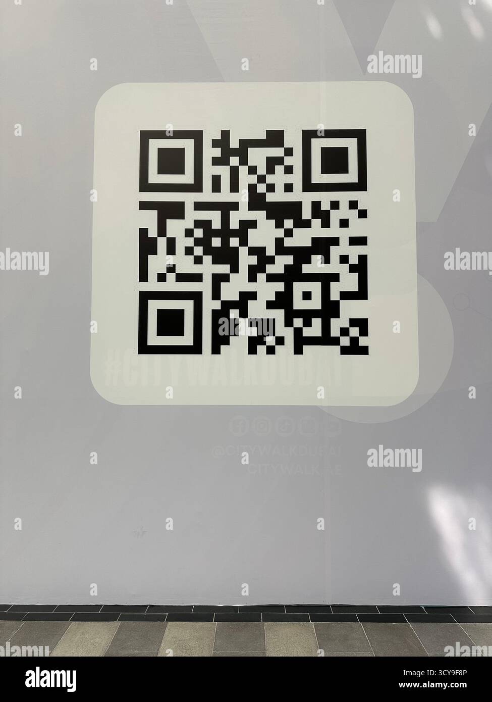 Codice QR Foto Stock