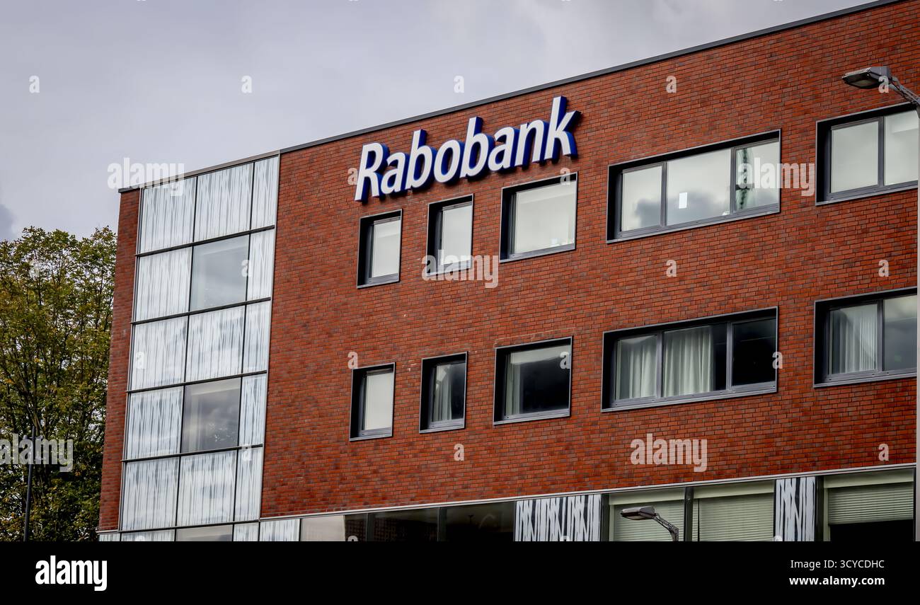 BREDA - Rabobank Office ANP /HOLLANDSE HOOGTE /ROBIN UTRECHT netherlands Out - belgium Out Foto Stock