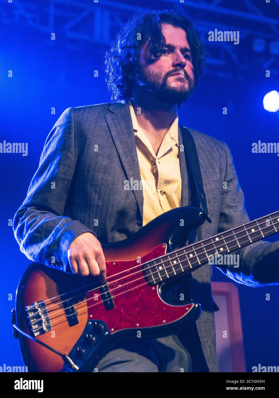 Keele, Regno Unito. 18 ottobre 2025. Casino, la band nata a Liverpool che sostiene Lightning Seeds alla Keele Students Union nello Staffordshire. Credito Ian Knight/Alamy Live News Foto Stock