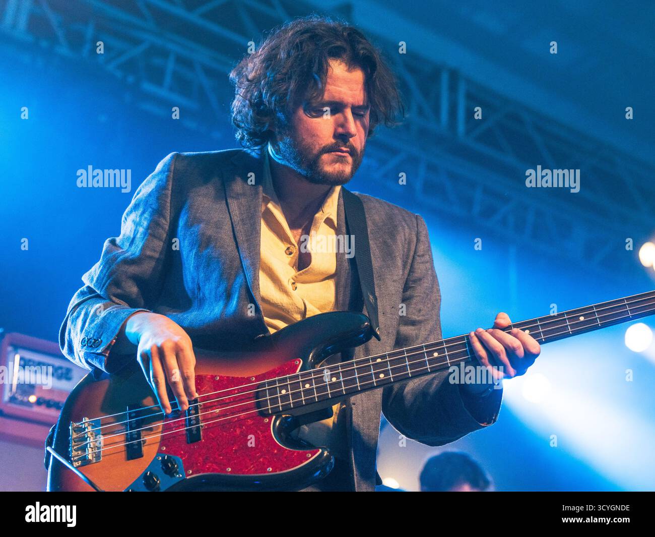 Keele, Regno Unito. 18 ottobre 2025. Casino, la band nata a Liverpool che sostiene Lightning Seeds alla Keele Students Union nello Staffordshire. Credito Ian Knight/Alamy Live News Foto Stock