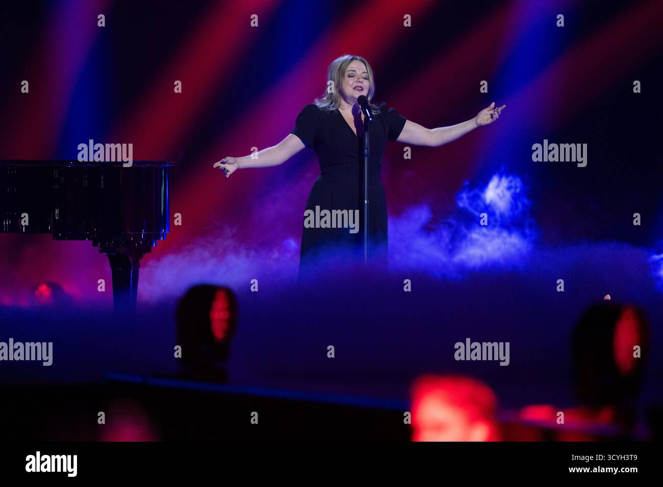 18 ottobre 2025, Dortmund, Westfalenhalle, Schlagerbooom 2025 - tutto brilla! Tutto luccica! - 11 Heinz Rudolf Kunze e Annett Louisan Foto Stock