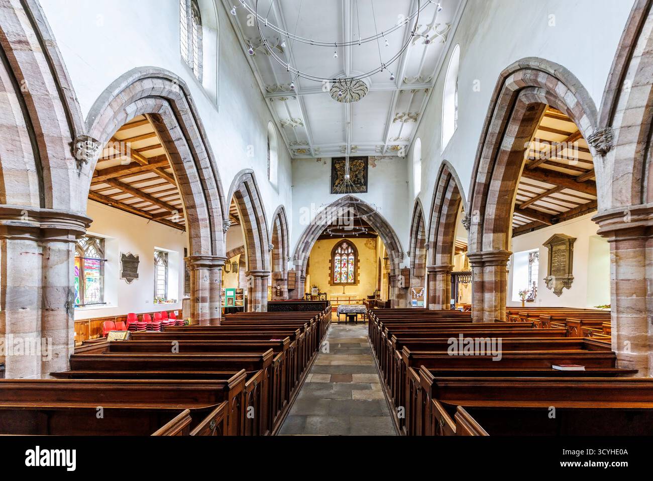 St Lawrence Church, Appleby-in-Westmorland, Cumbria, Inghilterra, Regno Unito Foto Stock