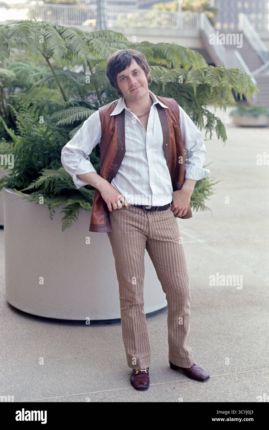 Foto stampa del cantante Oliver (William Oliver Swofford) nel 1970 - foto di Travis Lehman Foto Stock