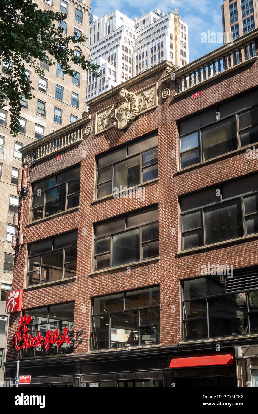 Chick-fil-A è un popolare fast food americano di pollo negli Stati Uniti, 2025 Foto Stock