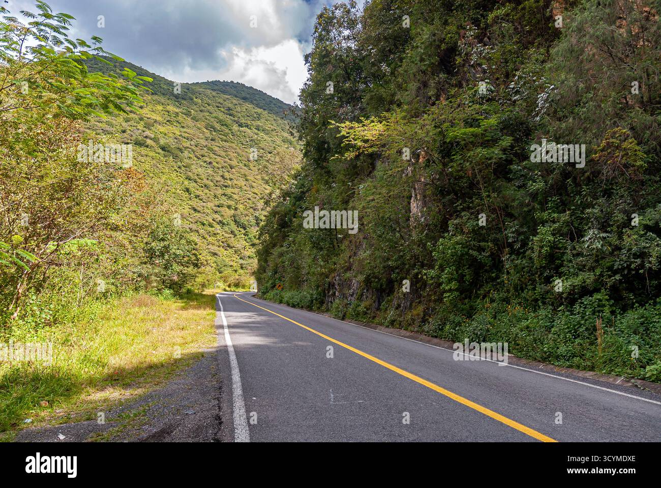 Le strade di Sierra Gorda, Querétaro, Messico Foto Stock