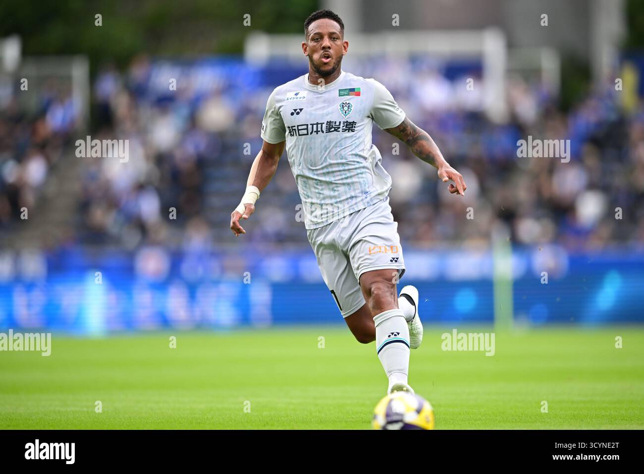 Tokyo, Giappone. 18 ottobre 2025. Wellington (Avispa) calcio: 2025 J1 partita di campionato tra FC Machida Zelvia 0-0 Avispa Fukuoka al Machida Gion Stadium di Tokyo, Giappone. Crediti: AFLO SPORT/Alamy Live News Foto Stock