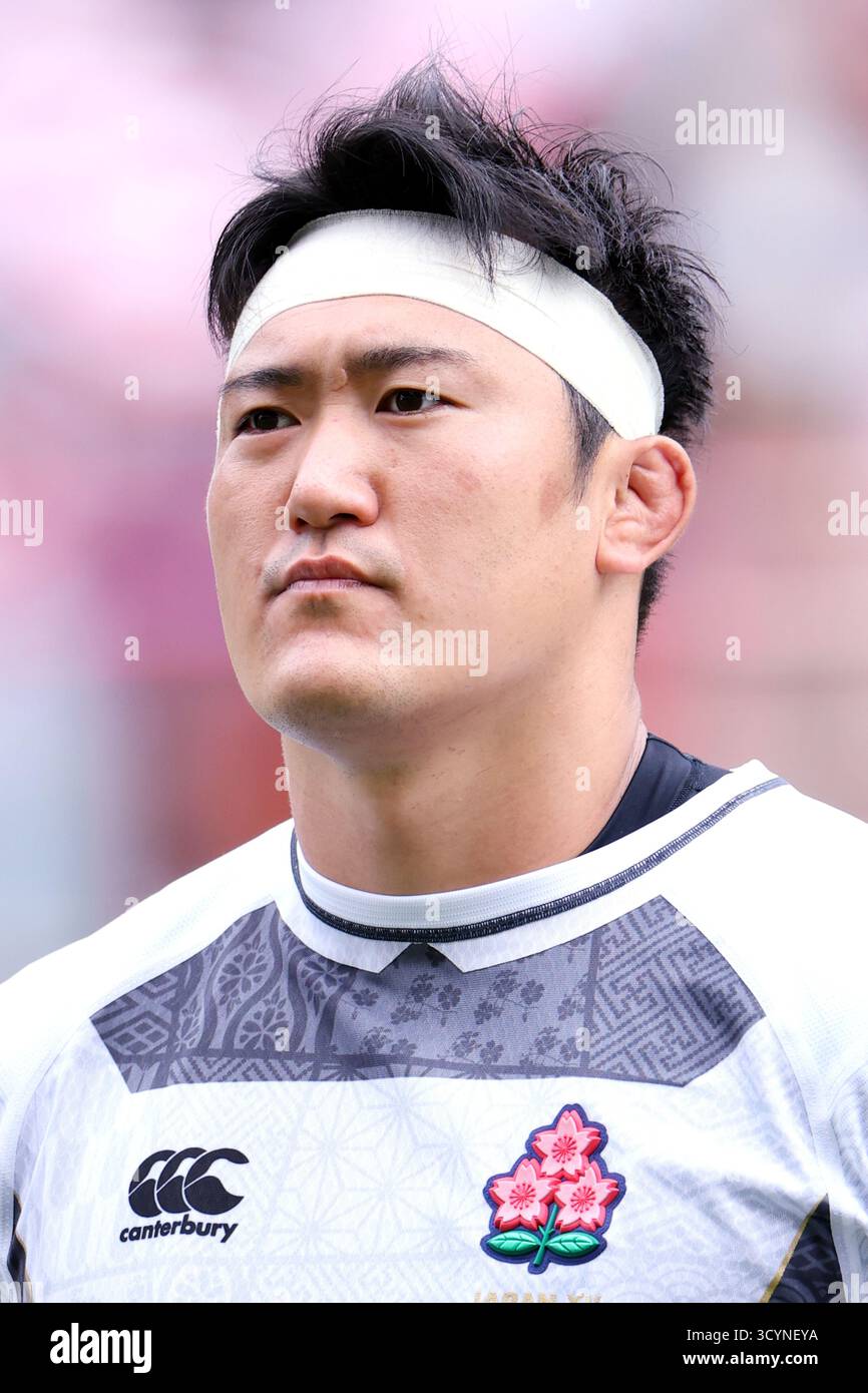Yodoko Sakura Stadium, Osaka, Giappone. 18 ottobre 2025. Shohei Ito (JPN), 18 OTTOBRE 2025 - Rugby: Asahi Super Dry Challenge Match 2025 partita tra Giappone XV e Australia A allo Yodoko Sakura Stadium di Osaka, Giappone. Crediti: Naoki Nishimura/AFLO SPORT/Alamy Live News Foto Stock