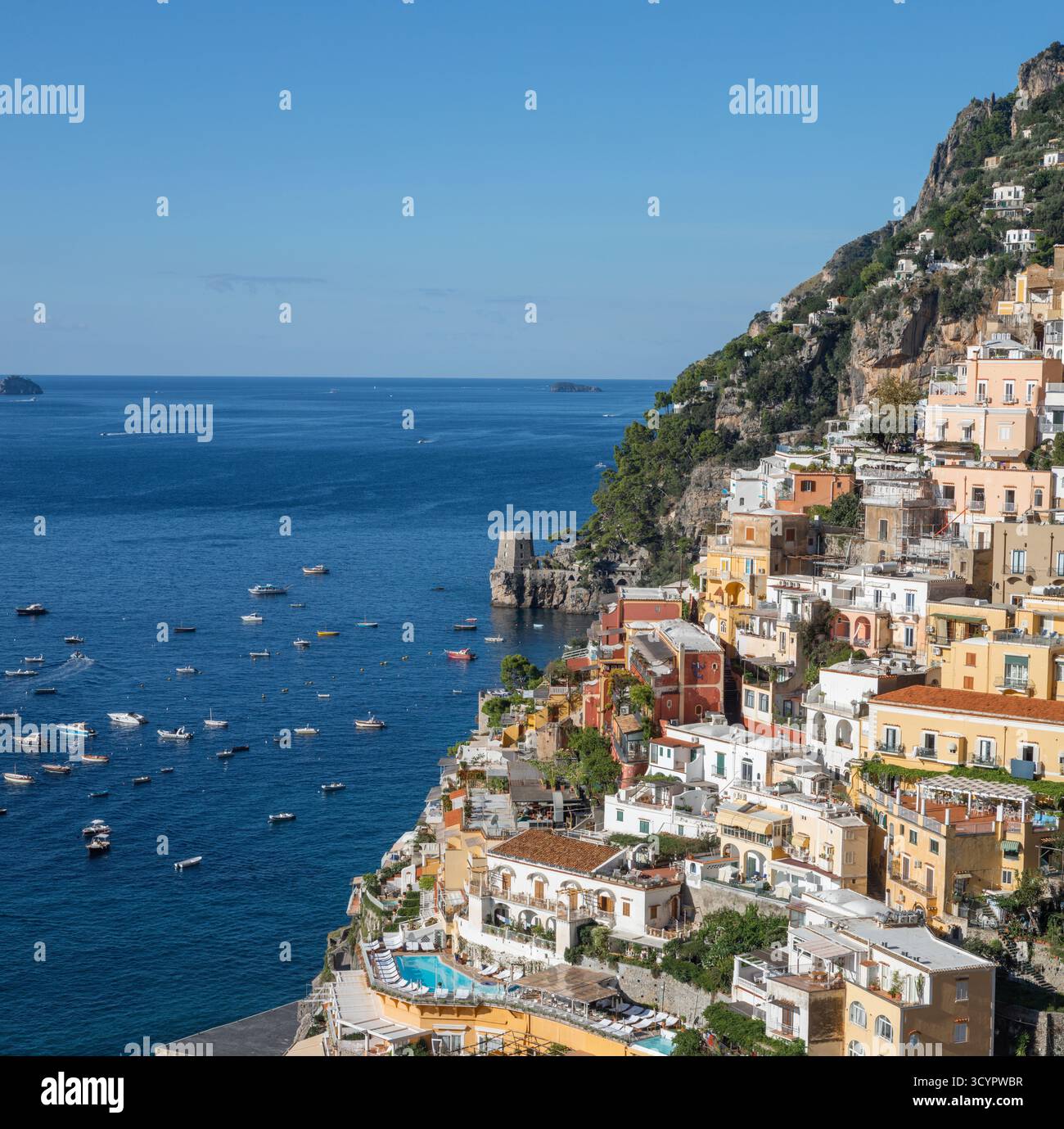Positano - Costiera Amalfitana Foto Stock