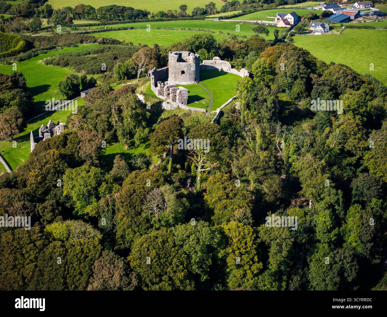 Castello di Dundrum, Co Down Foto Stock