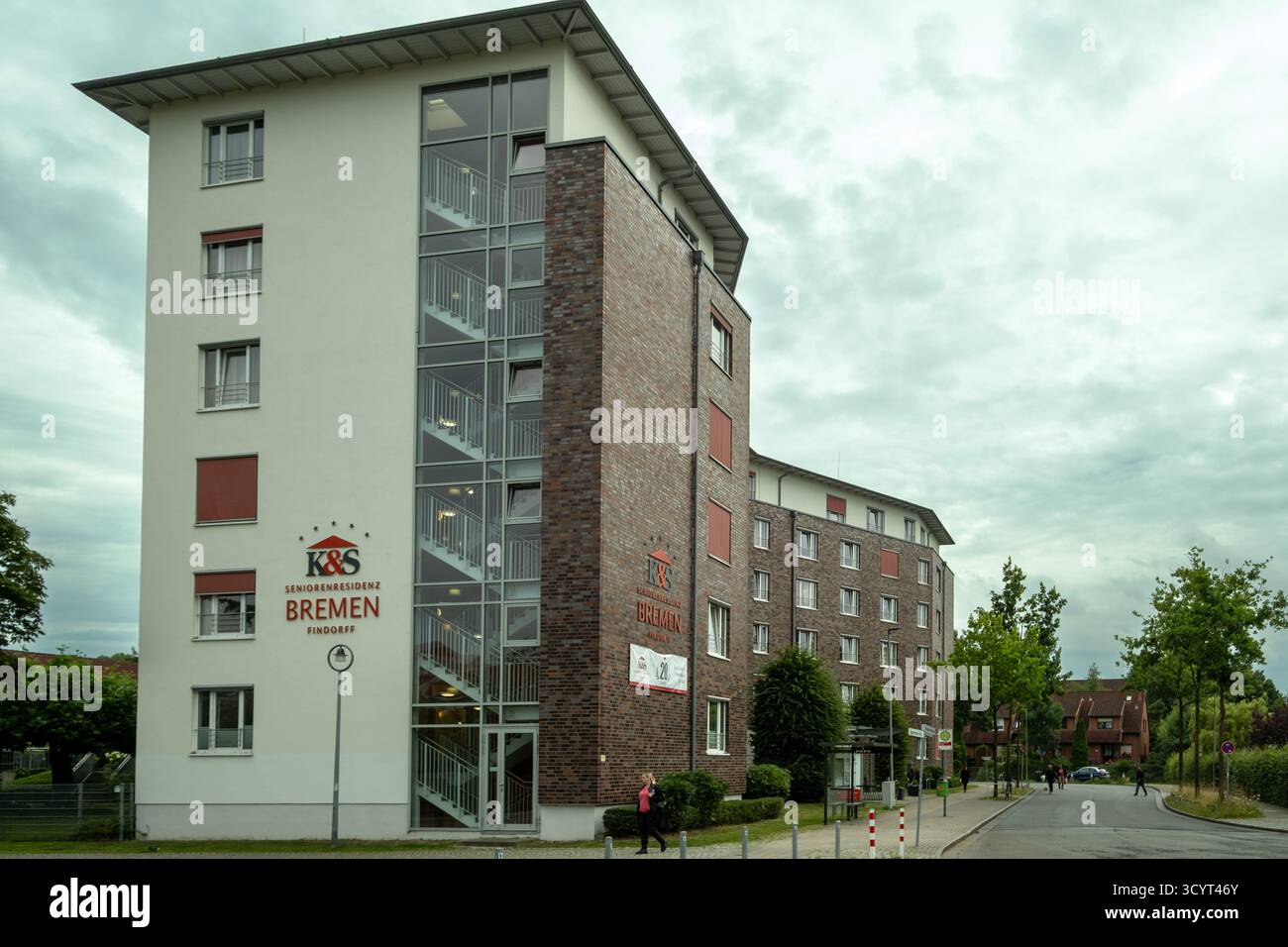 22.07.2025, Germania, Brema, Brema - Casa di cura K&S Seniorenresidenz Brema-Findorff. Brema ha i copagamenti più elevati in Germania. 00A250722D009C Foto Stock