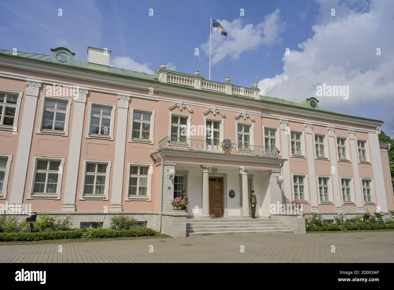 Ufficio del presidente della Repubblica di Estonia, Eesti Vabariigi Presidendi Kantselei, Kadriorg Park, Tallinn, Estonia Foto Stock