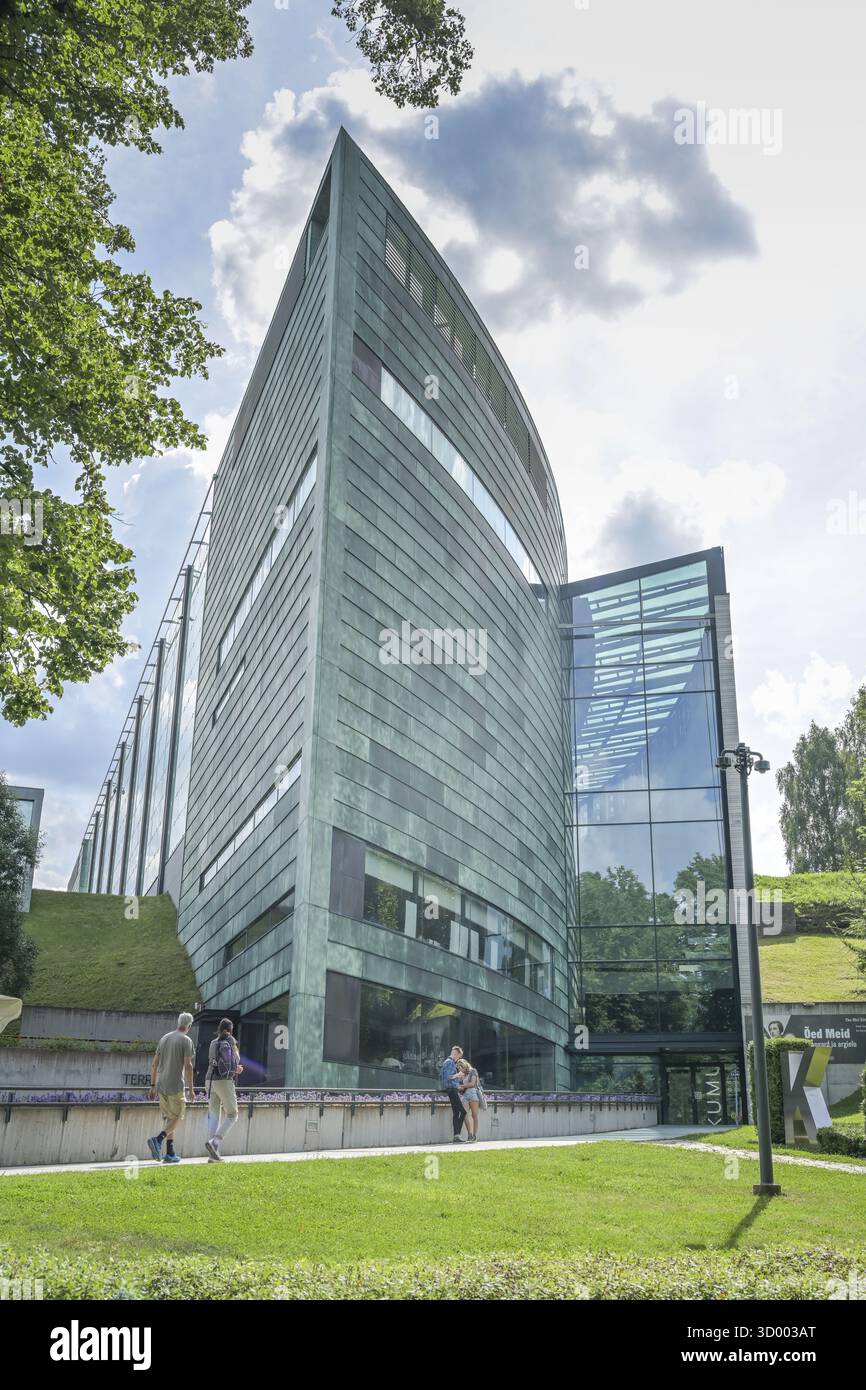 Museo d'arte estone KUMU, Eesti Kunstimuluseum, Tallinn, Estonia Foto Stock