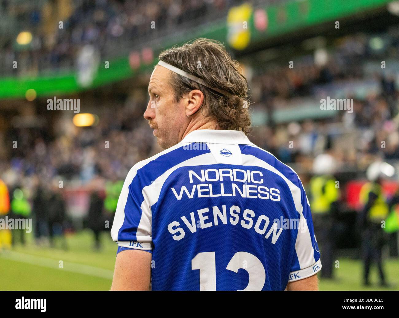 Gothenburg, Svezia. 20 ottobre 2025. Giocatore dell'IFK Gothenburg Gustav Svensson (13) alla fine della partita contro Mjällby AIF. Crediti: Per Ljung/Alamy Live News Foto Stock