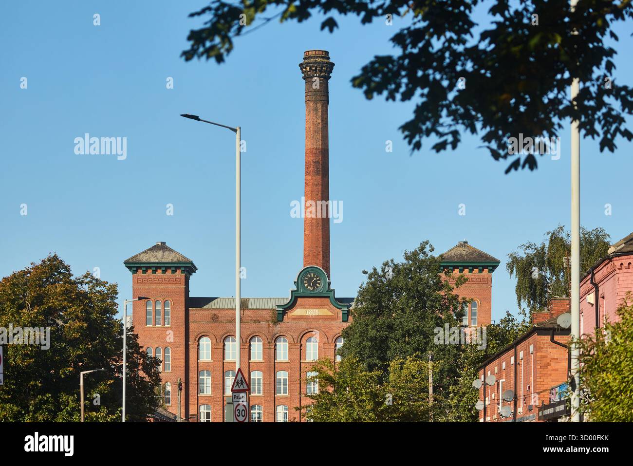 Reddish Houldsworth Mill a Stockport Foto Stock
