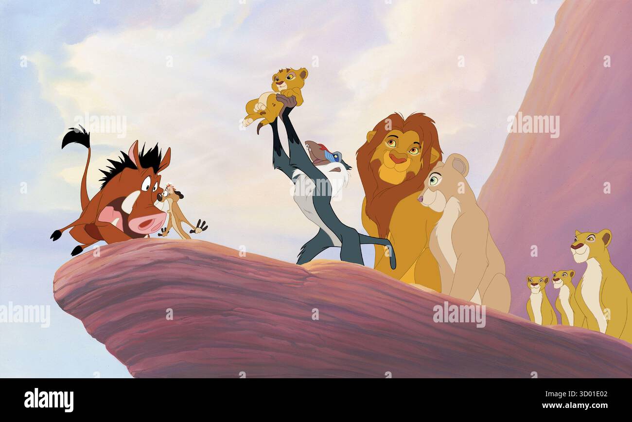 The Lion King II: Simba's Pride (Video) anno : 1998 USA diretto da Darrell Rooney, Rob LaDuca Animation Foto Stock