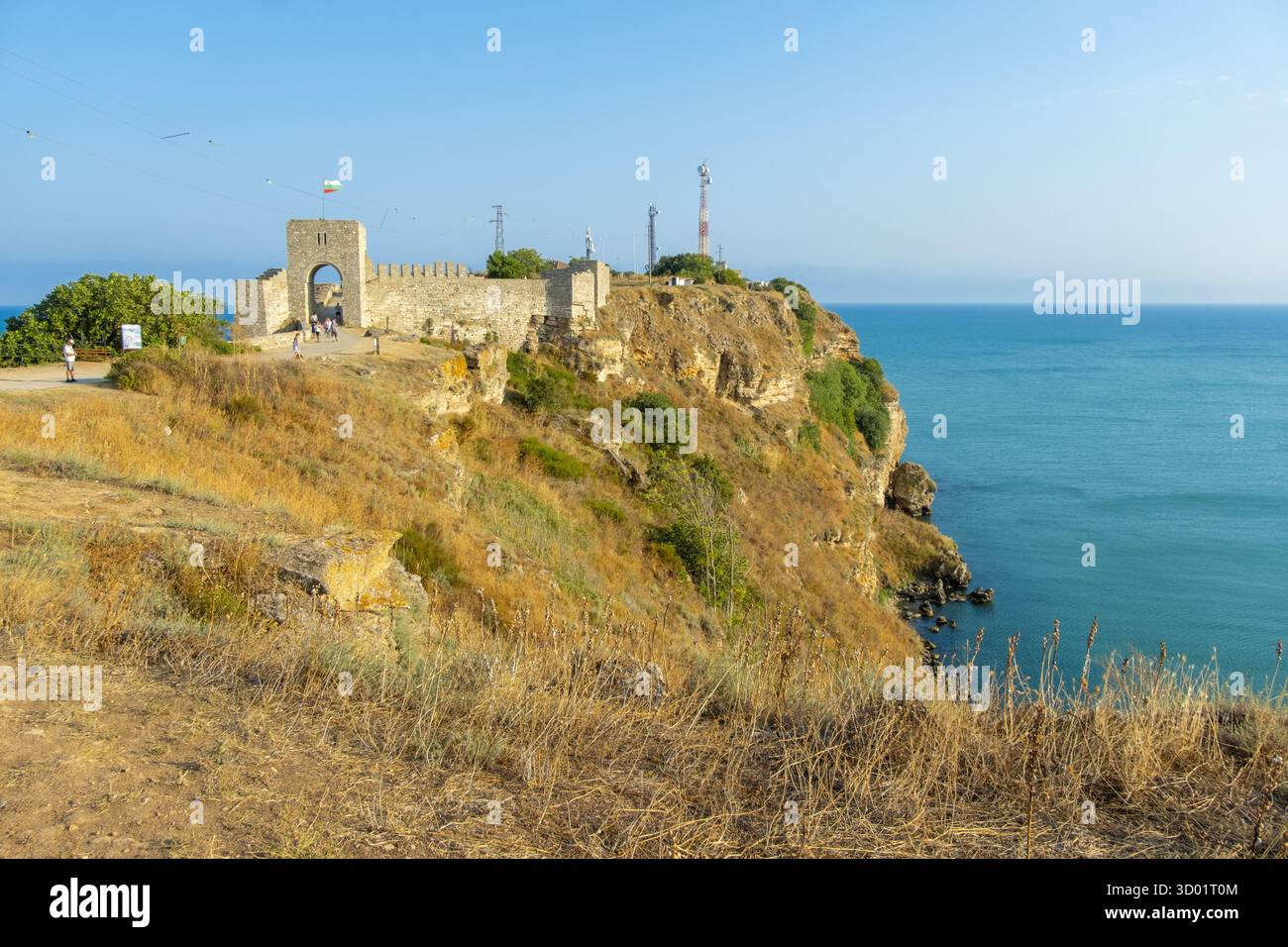 Bulgaria, costa del Mar Nero, Capo Kaliakra Foto Stock
