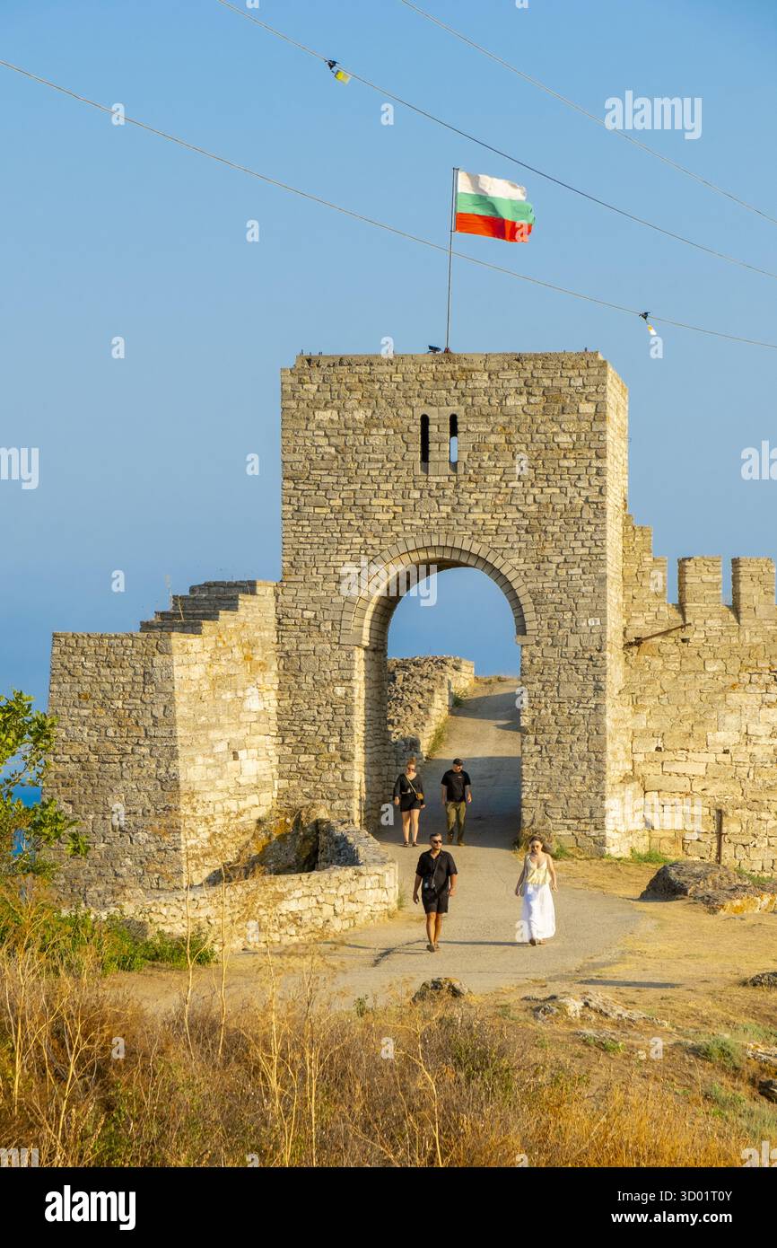 Bulgaria, costa del Mar Nero, Capo Kaliakra Foto Stock