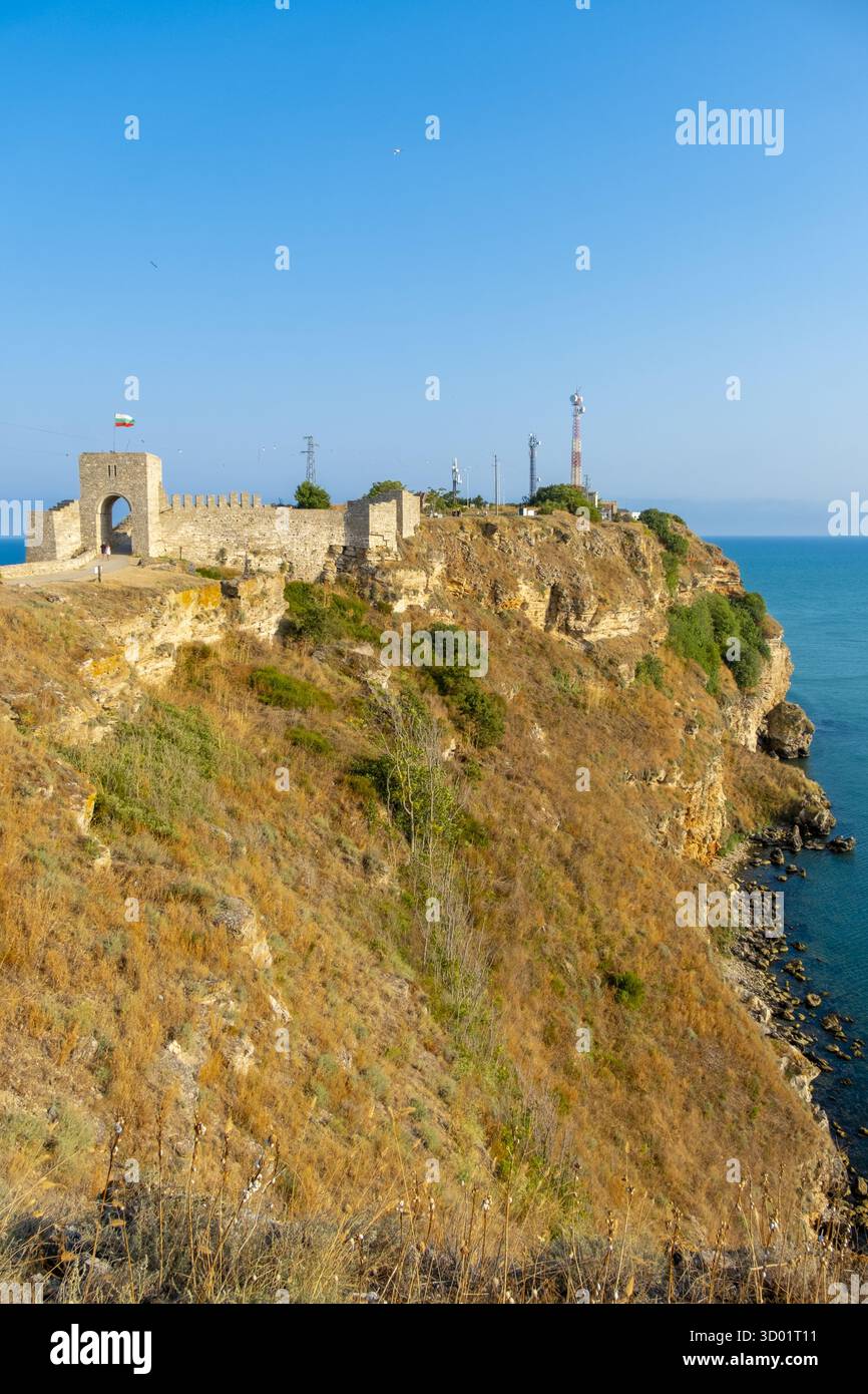 Bulgaria, costa del Mar Nero, Capo Kaliakra Foto Stock