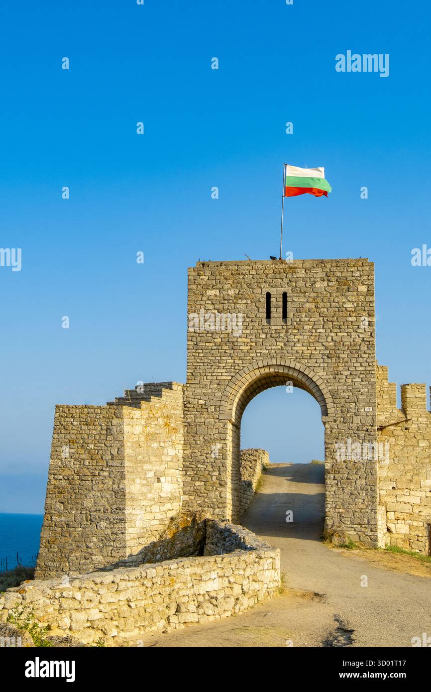 Bulgaria, costa del Mar Nero, Capo Kaliakra Foto Stock