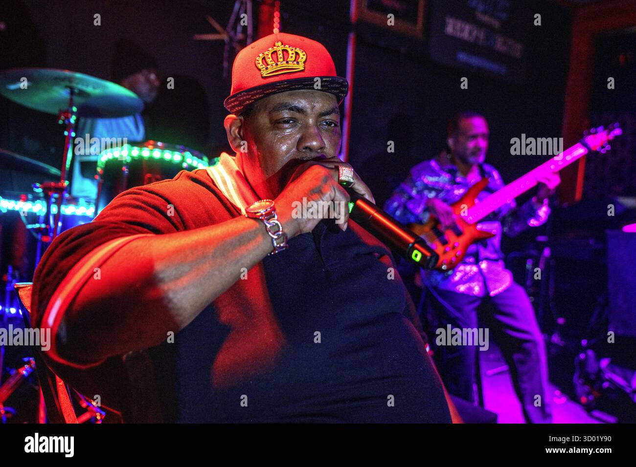 Stati Uniti, Tennessee, Memphis, The Wild Bill jukejoint, Wild Bill canto Foto Stock