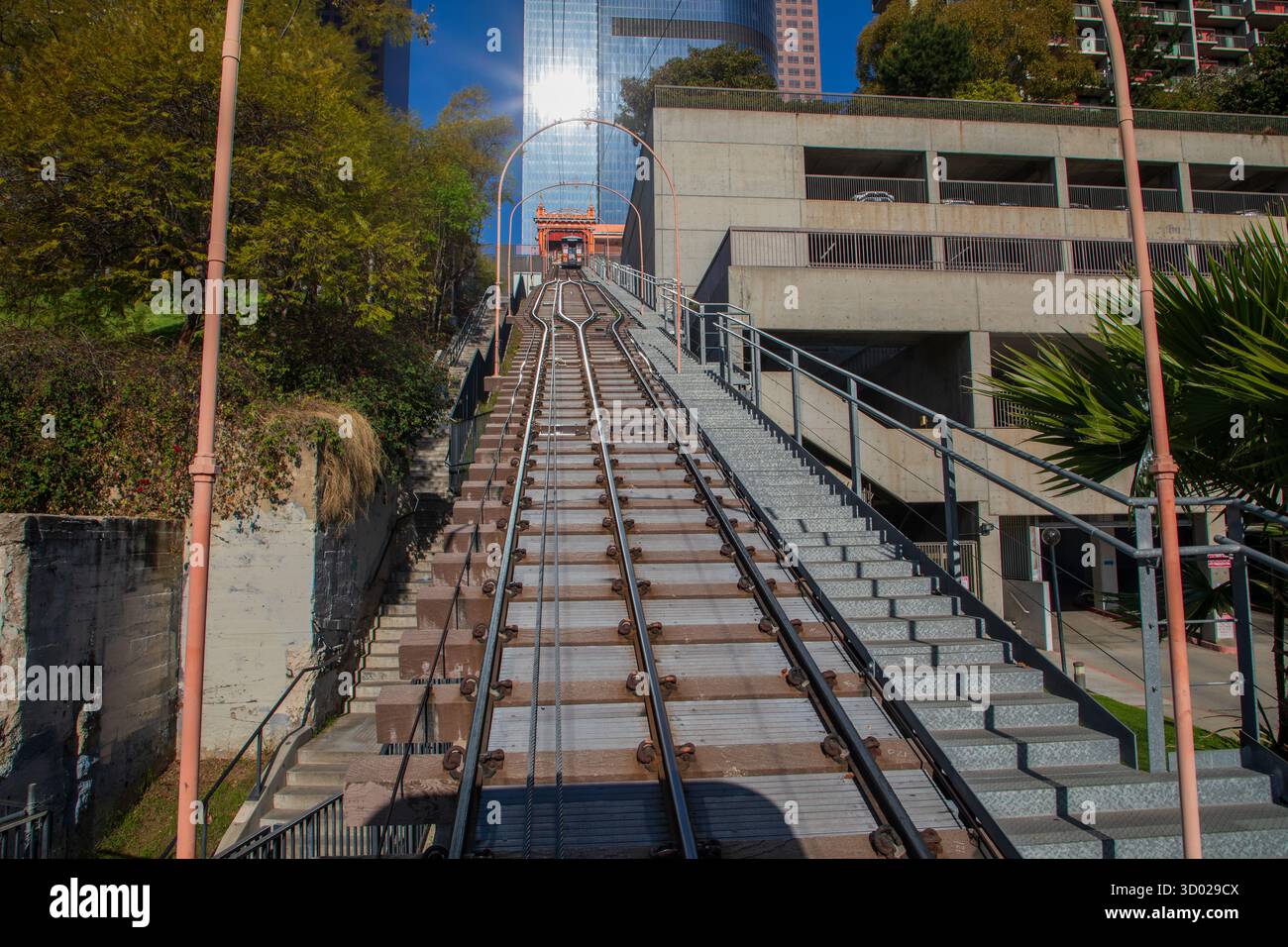 Angels flight funicular railway immagini e fotografie stock ad alta ...