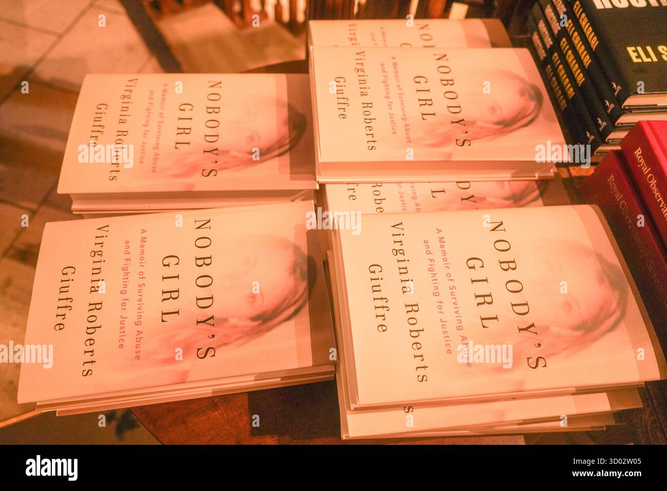 Nobody's Girl di Virginia Giuffre Foto Stock