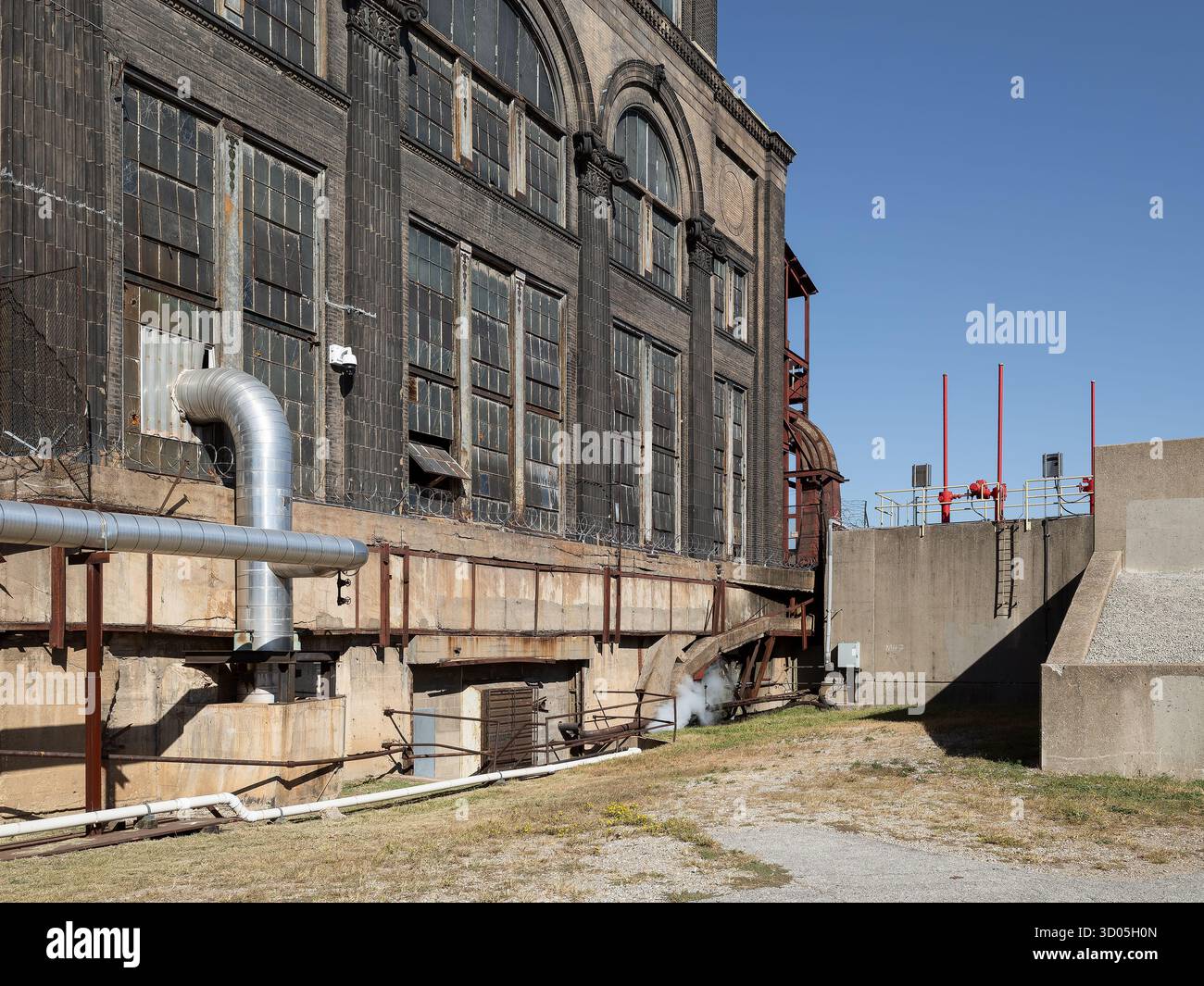 Ashley Street Power House, posizione: St. Louis, Missouri, architetto: Charles Ledlic Foto Stock