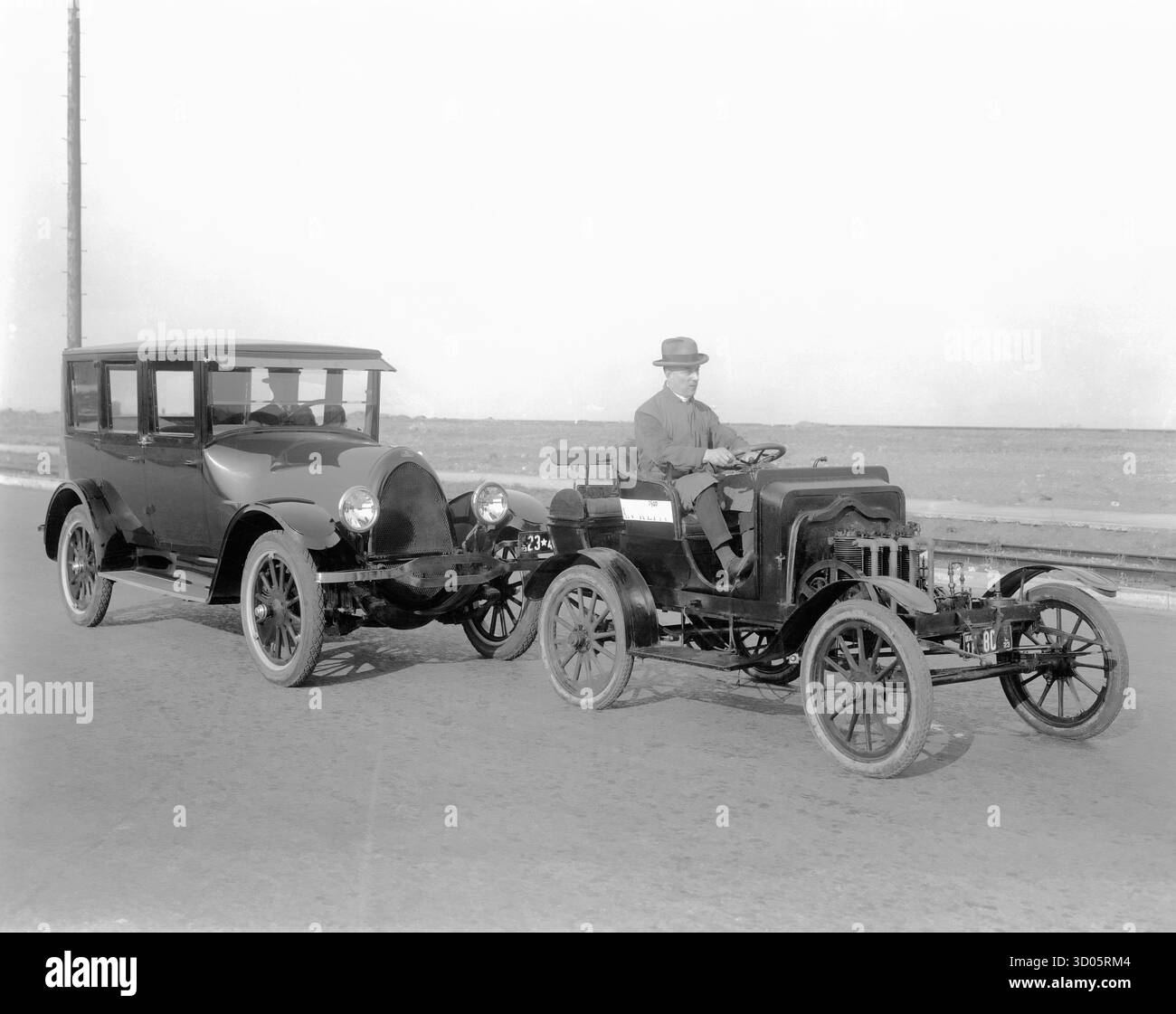 1902 e 1923 automobili Franklin Foto Stock