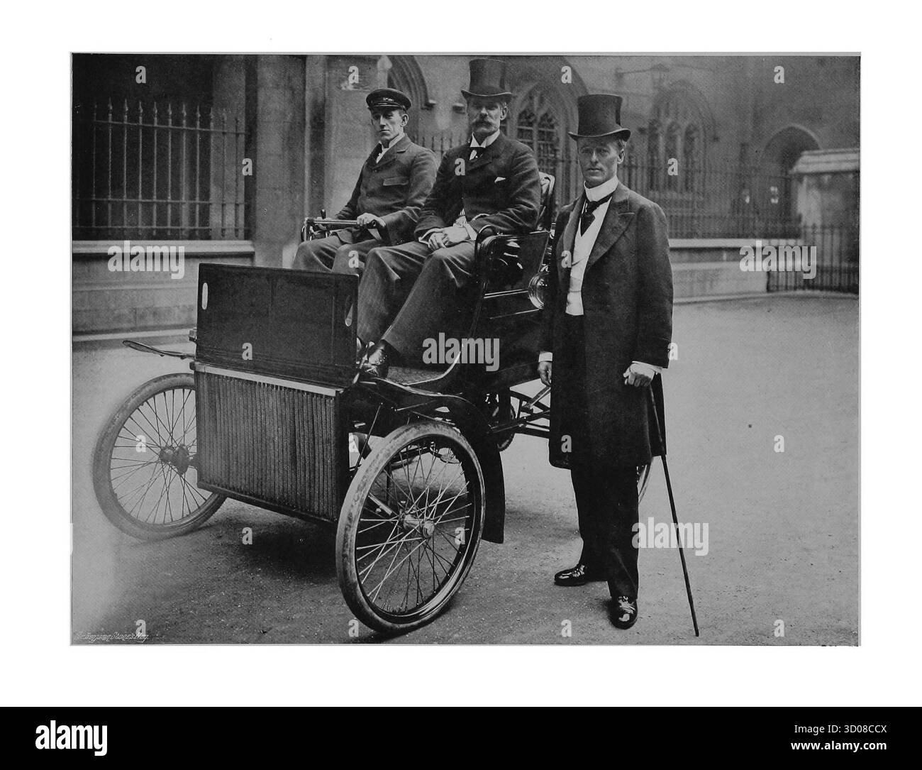 Sir John Dickson - Poynder e il maggiore Seely erano compagni anche nella vicissitudini politiche della Casa comune. Fotografia d'archivio vintage di Benjamin Stone, scene parlamentari e ritratti anni '1890 - '1900 Foto Stock