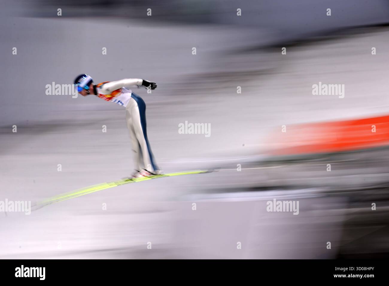 Jakub Janda CZE skispringen skijumping individuel piccola collina kleine Schanze uomini MŠnner Giochi olimpici invernali 2014 sochi olympische Spiele winterspiele in Sochi sotchi 2014 © diebilderwelt / Alamy Stock Foto Stock