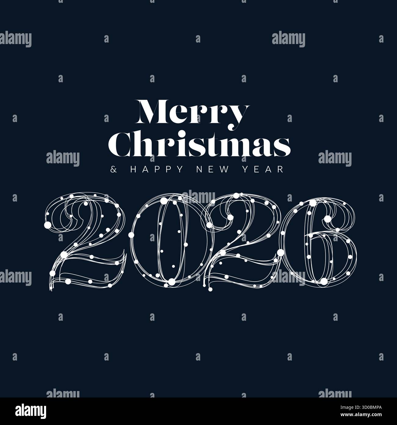 UK Greetings Biglietto Di Natale Romantico Per Partner - Albero Al Chiaro Di Luna Con Dettagli Oro - 2