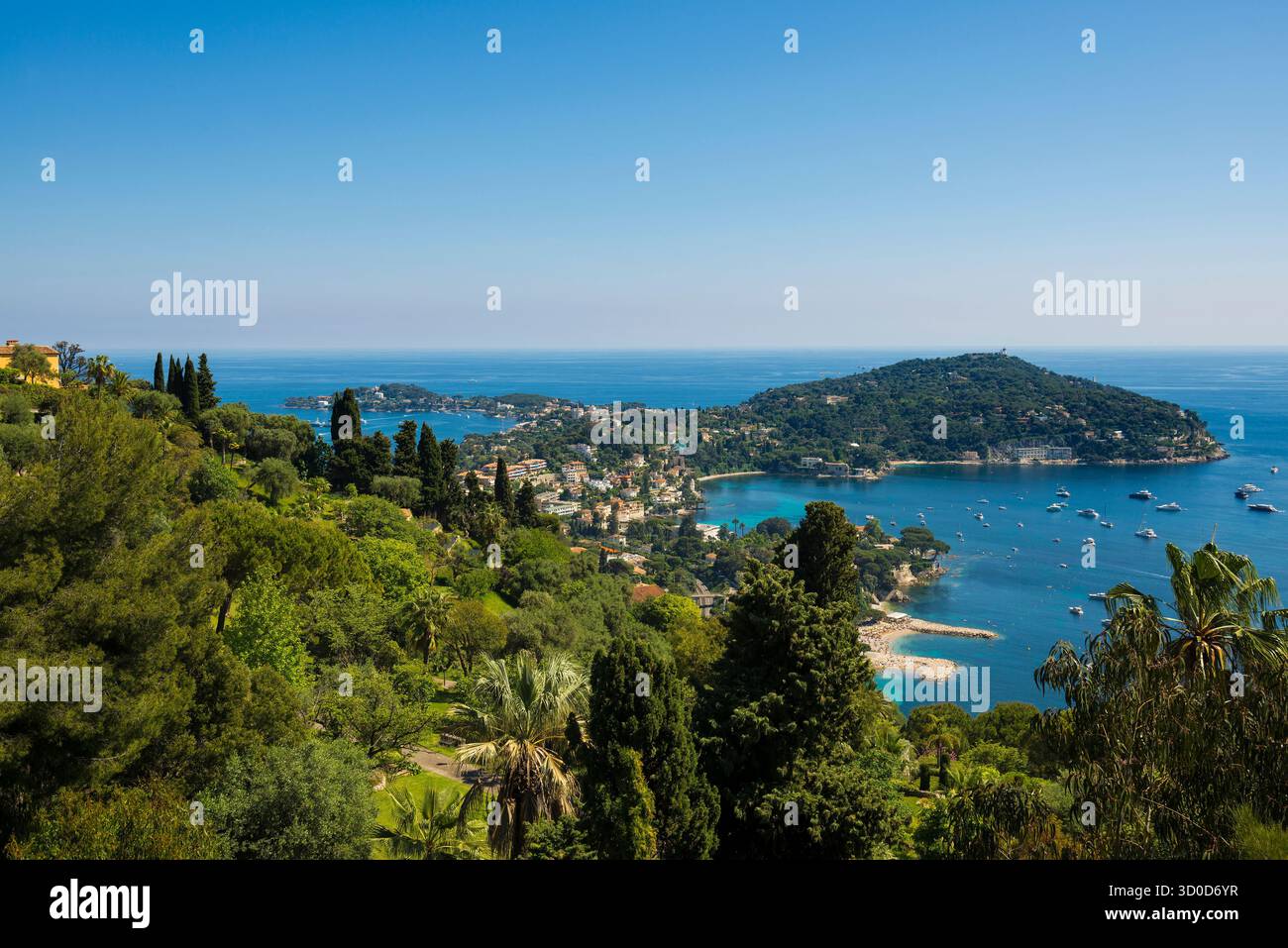 Cap Ferrat, Saint-Jean-Cap-Ferrat, Provence Alpes Côte d'Azzurra, Francia meridionale, Francia Foto Stock