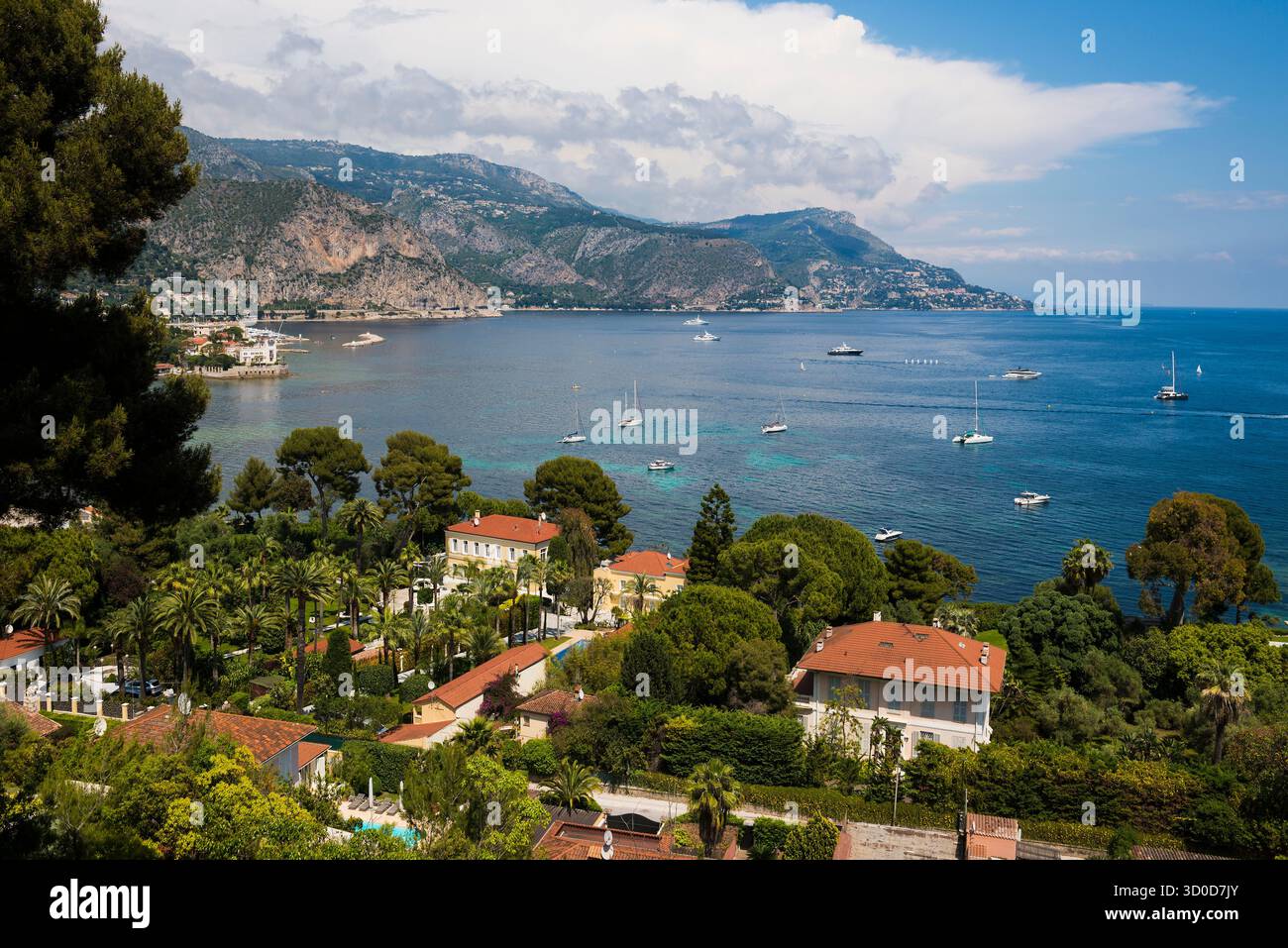 Saint-Jean-Cap-Ferrat, Cap Ferrat, Alpi marittime, Provenza Alpi Cote d'Azzurra, Costa Azzurra, Francia meridionale, Francia Foto Stock