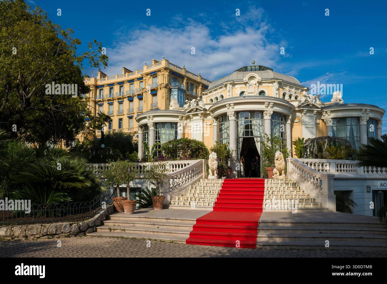 Hotel di lusso, Beaulieu, Saint-Jean-Cap-Ferrat, Cap Ferrat, Alpes Maritimes, Provence Alpes Cote d'Costa Azzurra, Costa Azzurra, Francia meridionale, Francia Foto Stock