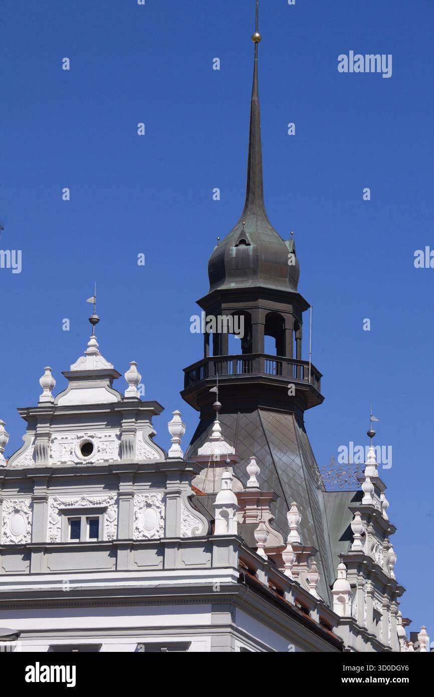 Slovenia, Maribor, Narodni Dom, architettura storica, Foto Stock