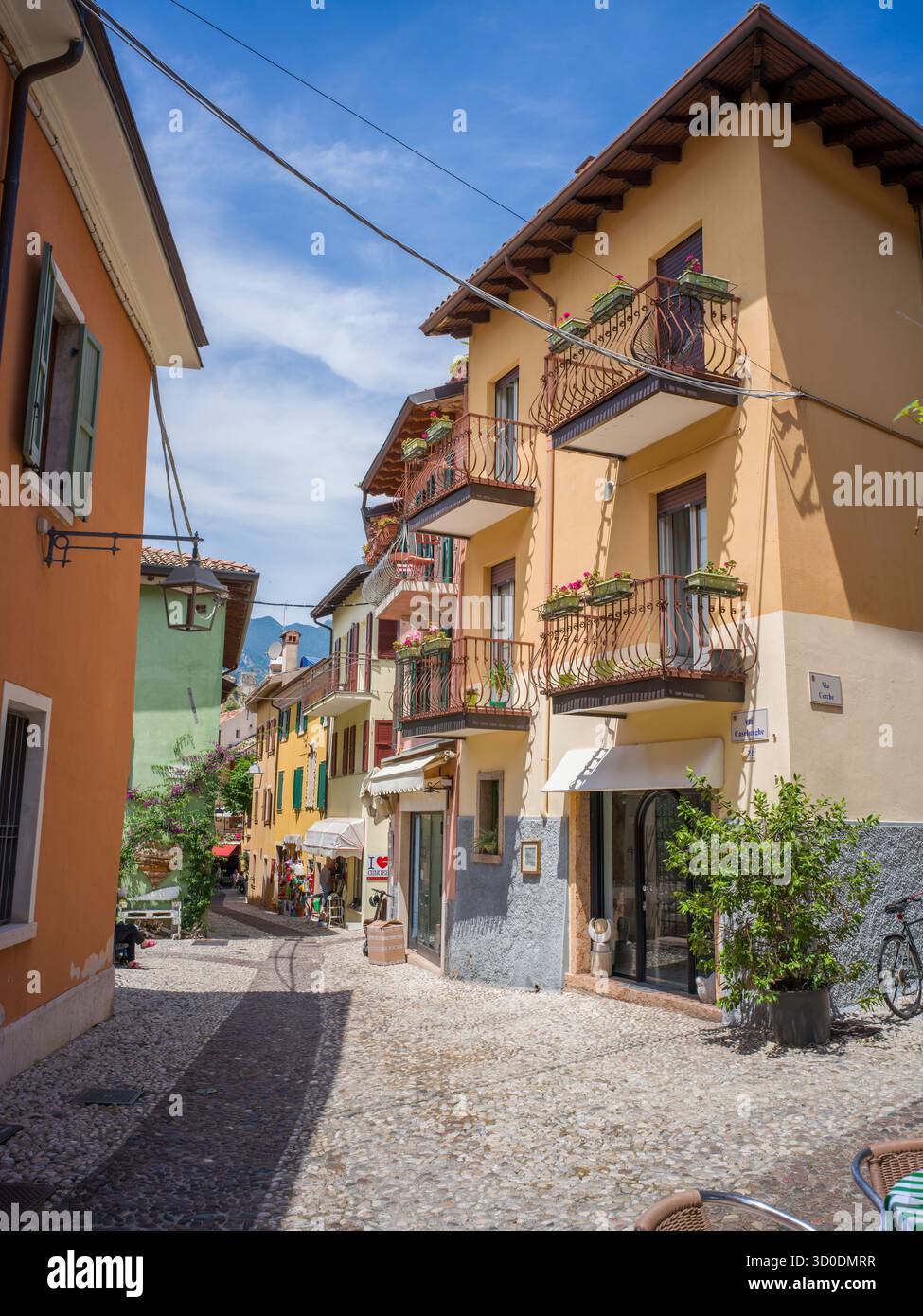 Malcesine, Lago di Garda, Verona, Veneto, Italia settentrionale, Italia, Alpi, Dolomiti, Europa meridionale, Europa Foto Stock