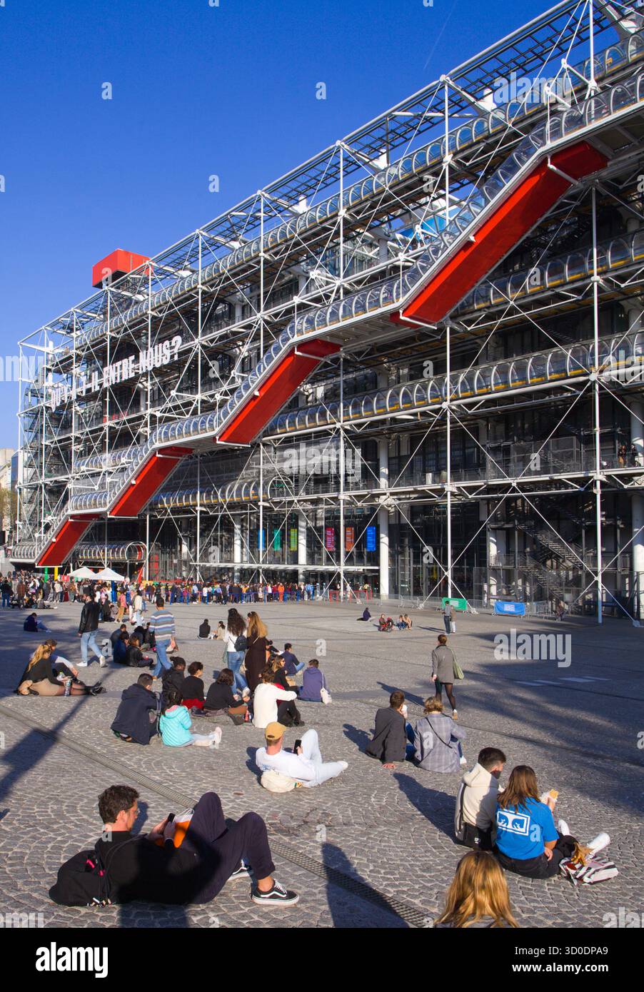 Francia, Parigi, Centre Georges-Pompidou, centro artistico, museo, Foto Stock