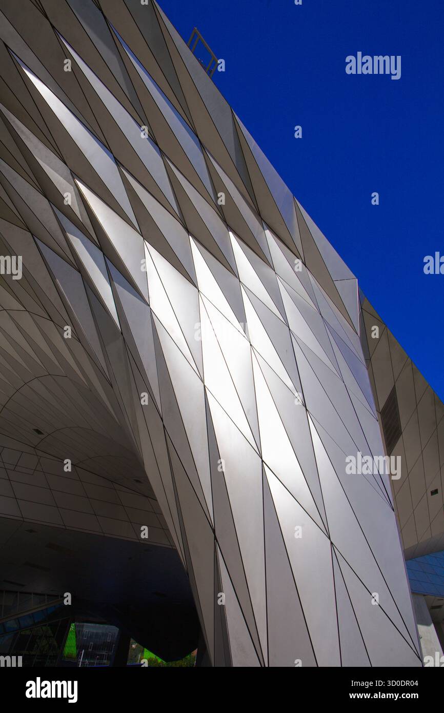 Francia, Lione, Musée des Confluences, museo, architettura moderna, Foto Stock