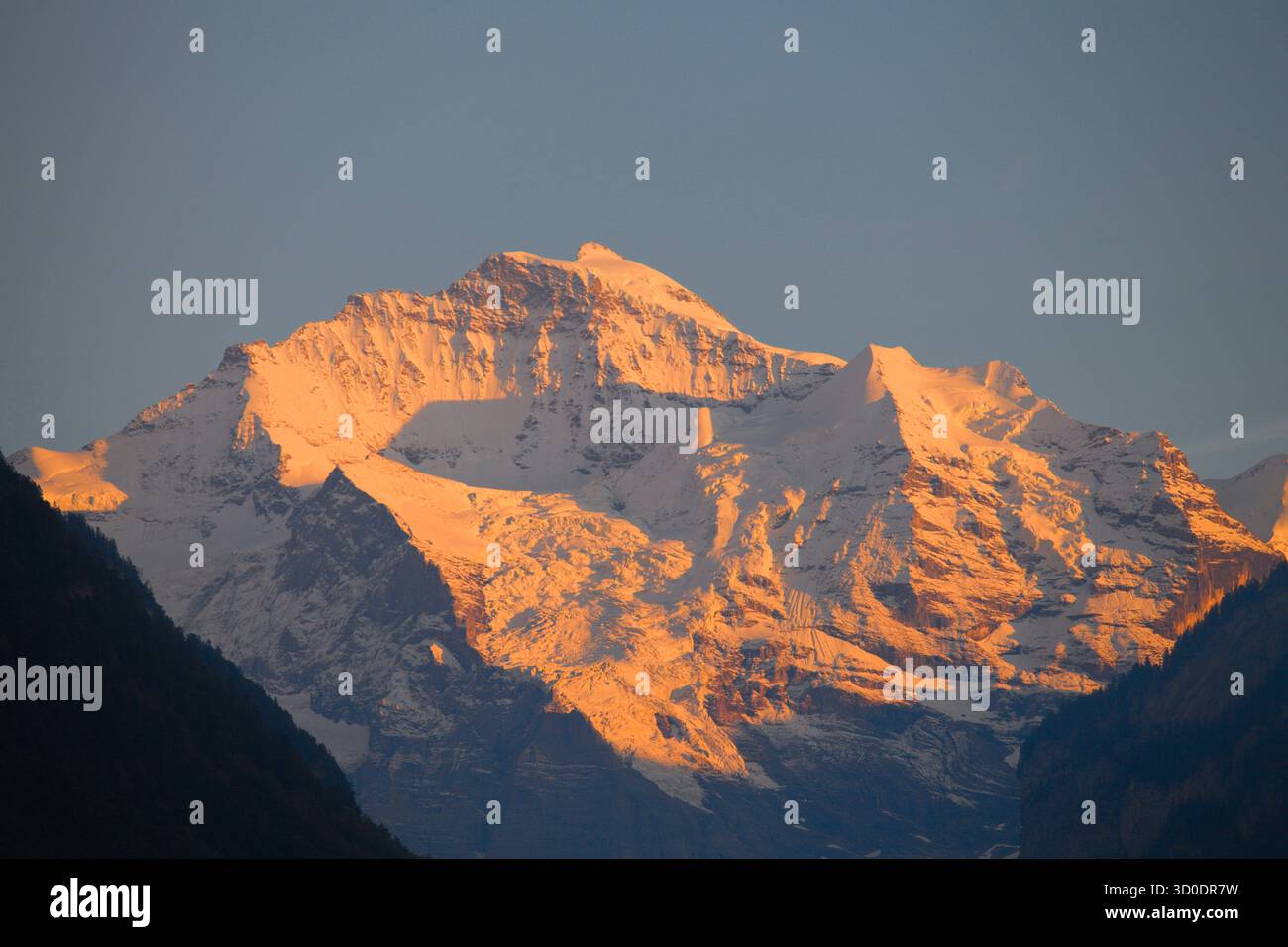 Svizzera, Berna, Interlaken, Jungfrau, Peak, Foto Stock