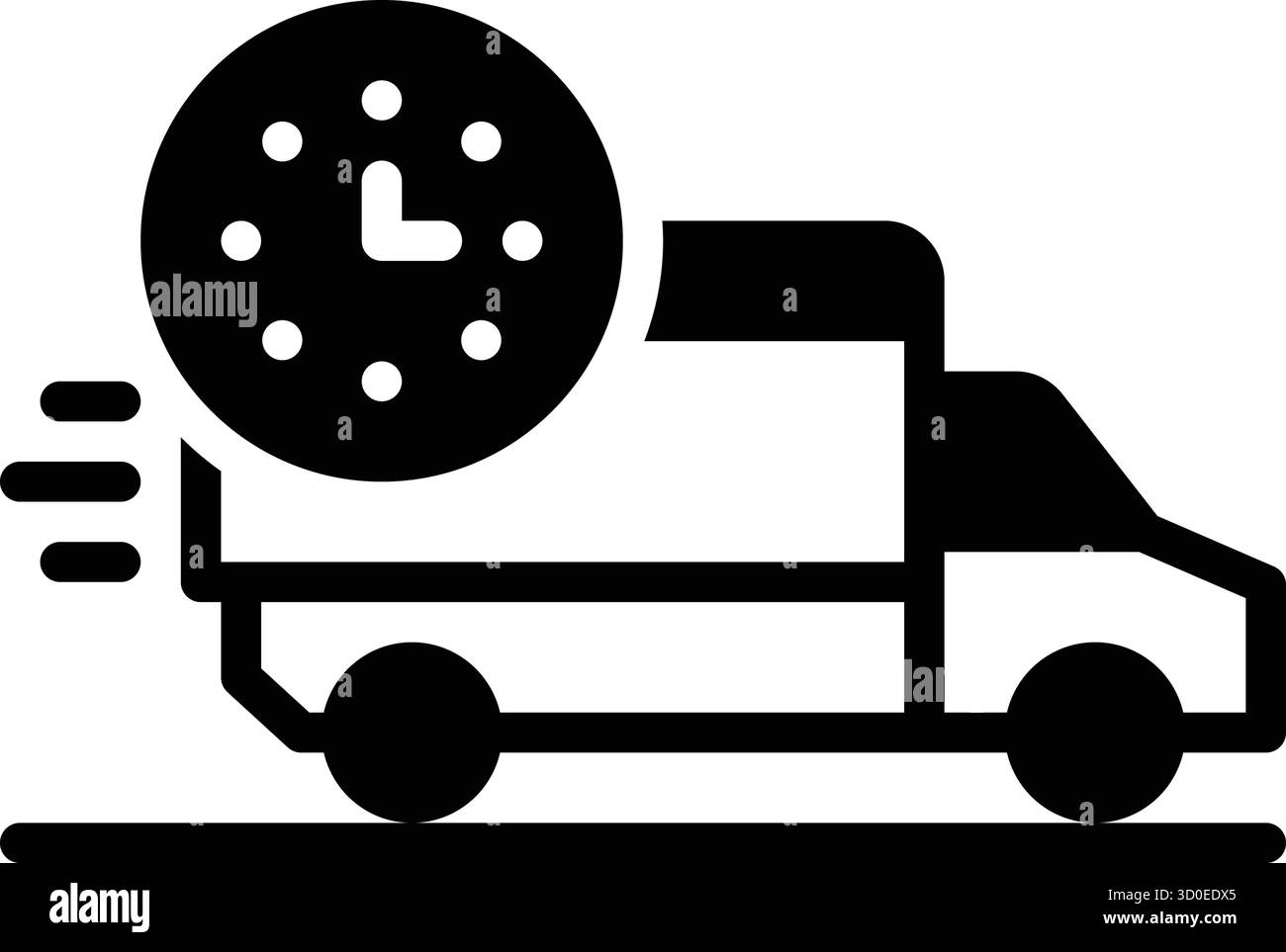 Icona per un'erogazione rapida, rapida Illustrazione Vettoriale