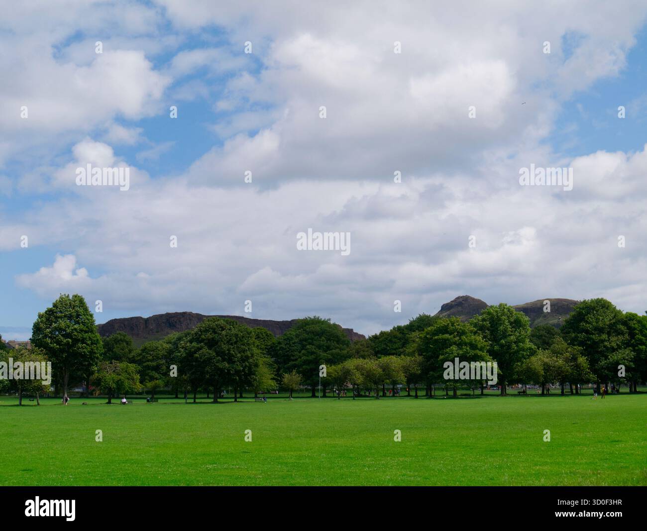 Parco pubblico Meadows, Edimburgo Foto Stock