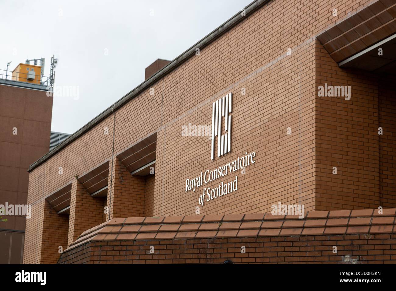 Il Royal Conservatoire of Scotland, una scuola di arti dello spettacolo situata a Glasgow, Scozia Foto Stock
