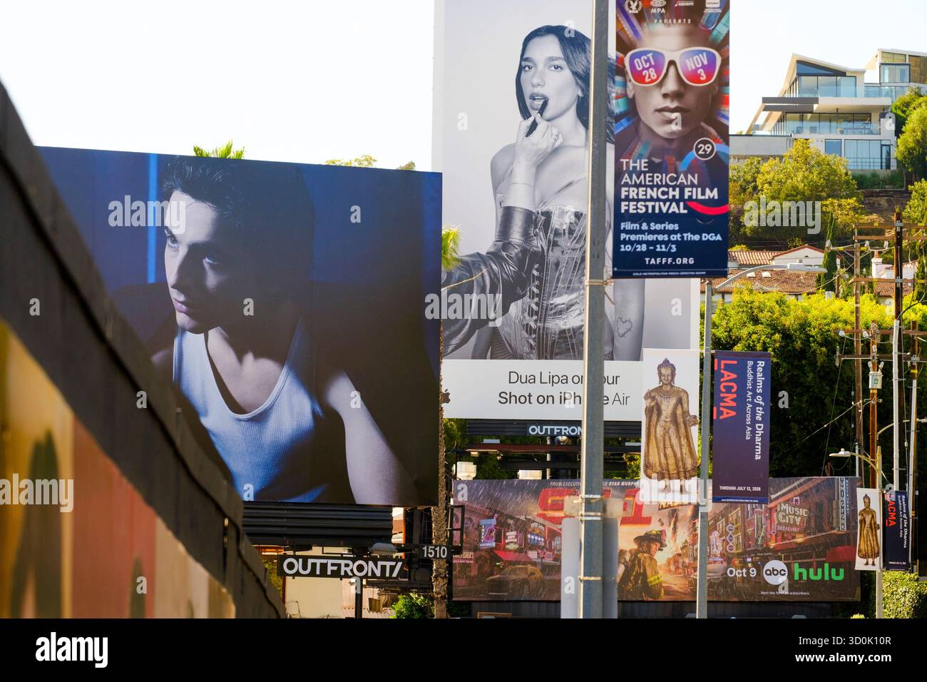 Sunset Boulevard, Los Angeles, California, Stati Uniti d'America Foto Stock