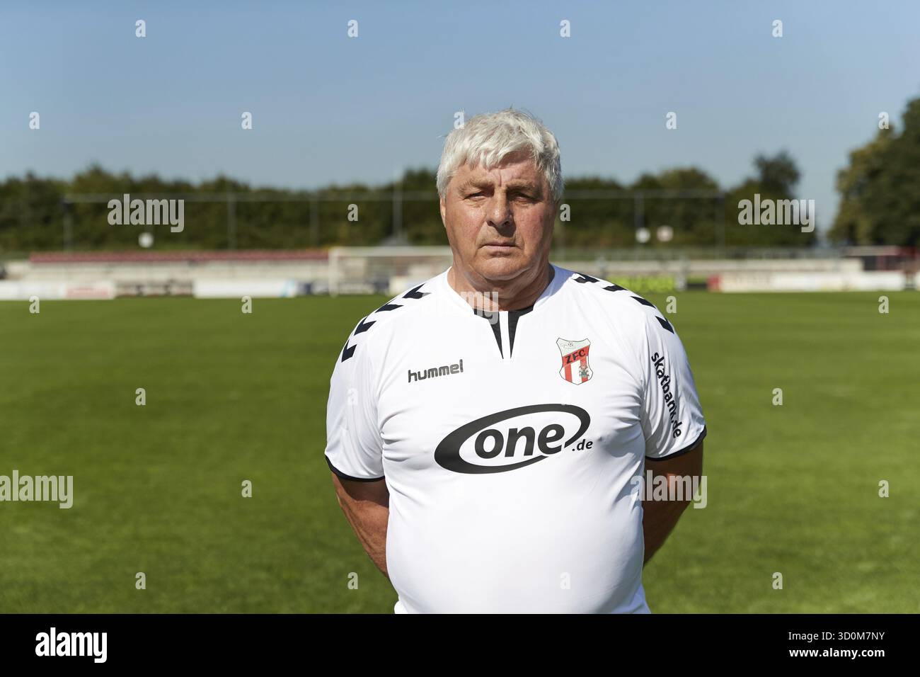 Ritratti di giocatori, squadre e giocatori ZFC Meuselwitz stagione 2016-207 Foto Stock