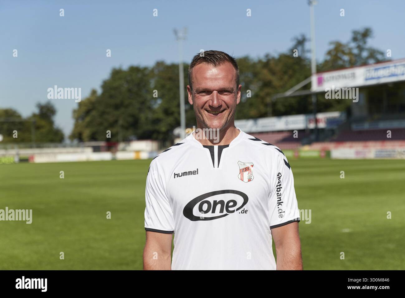 Ritratti di giocatori, squadre e giocatori ZFC Meuselwitz stagione 2016-207 Foto Stock