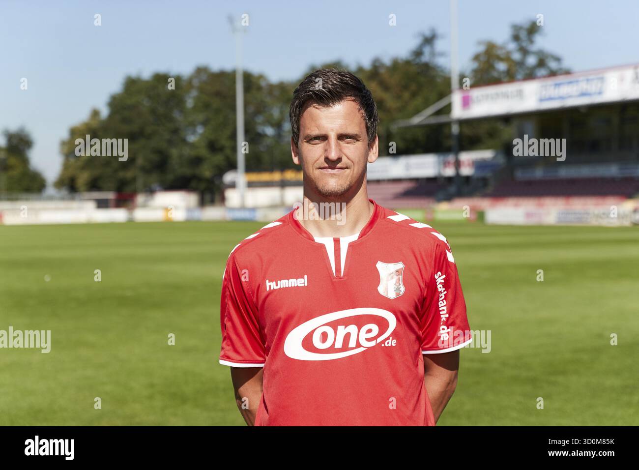 Ritratti di giocatori, squadre e giocatori ZFC Meuselwitz stagione 2016-207 Foto Stock