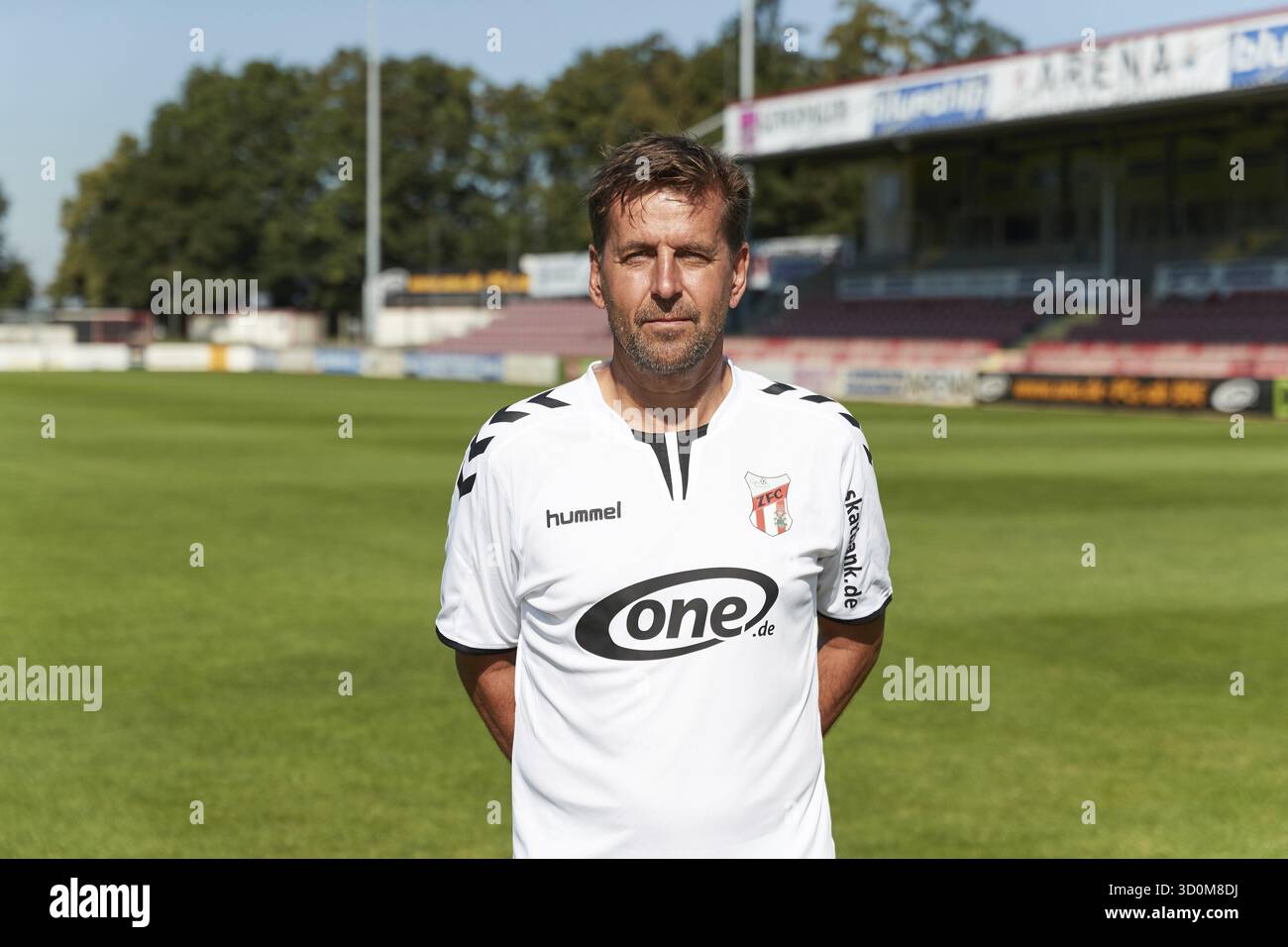 Ritratti di giocatori, squadre e giocatori ZFC Meuselwitz stagione 2016-207 Foto Stock