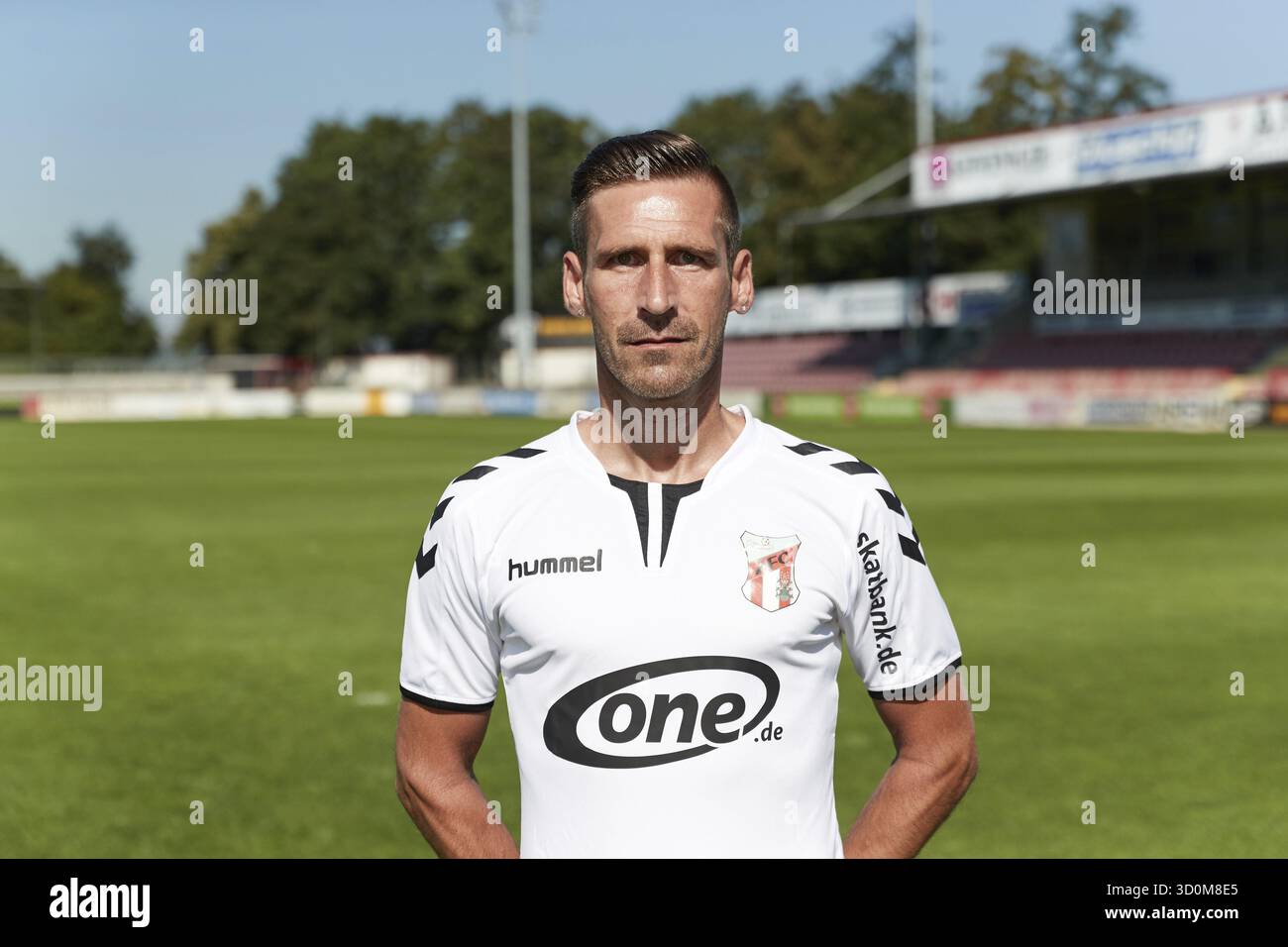 Ritratti di giocatori, squadre e giocatori ZFC Meuselwitz stagione 2016-207 Foto Stock